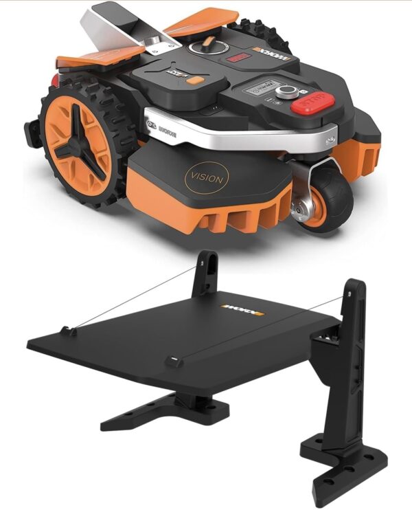 Pack WORX - LANDROID Vision 550m² WR205E + Garage de Protection Design