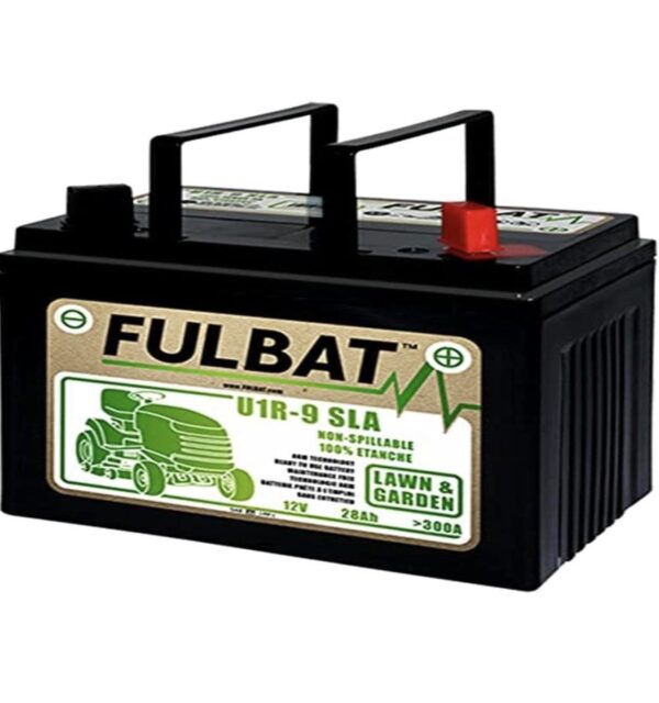 Batterie tracteur tondeuse FULBAT U1R-9 SLA - 12V 28AH